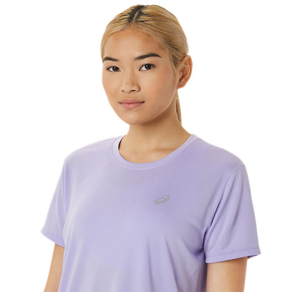 Womens Running Logo Short Sleeve T-Shirt