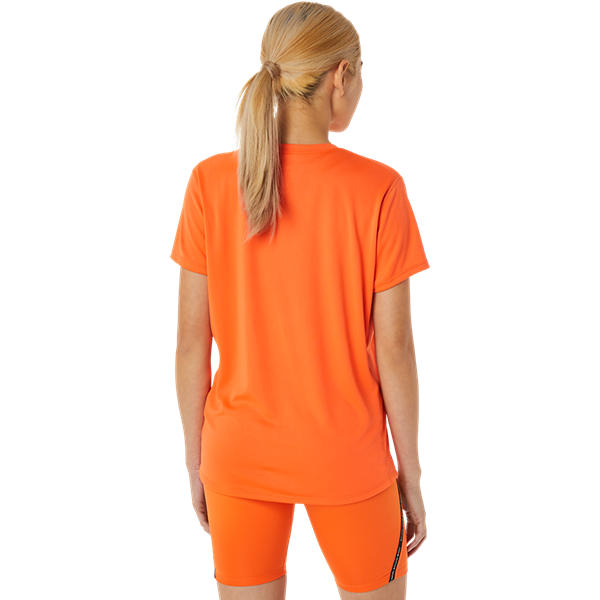 Womens Running Logo Short Sleeve T-Shirt