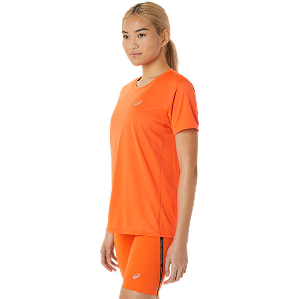 Womens Running Logo Short Sleeve T-Shirt