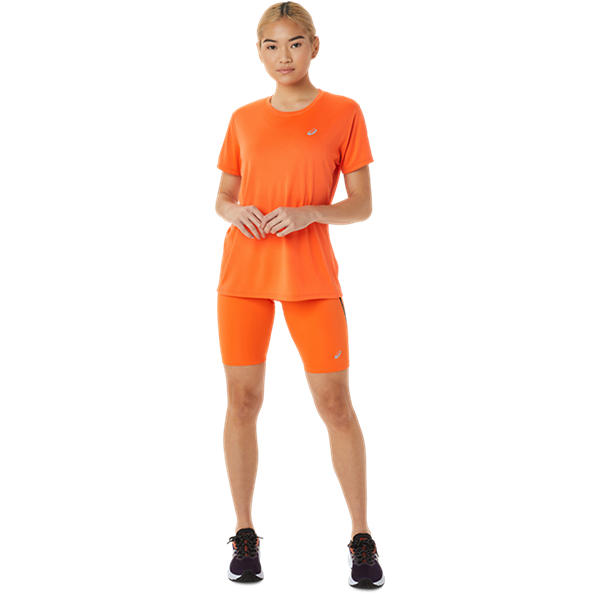 Womens Running Logo Short Sleeve T-Shirt