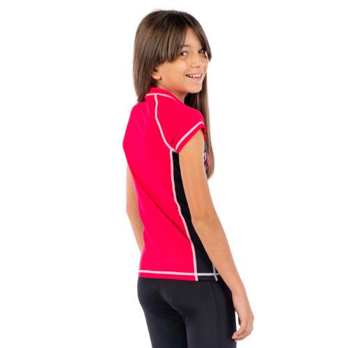 Girls Cap Sleeve Rashguard