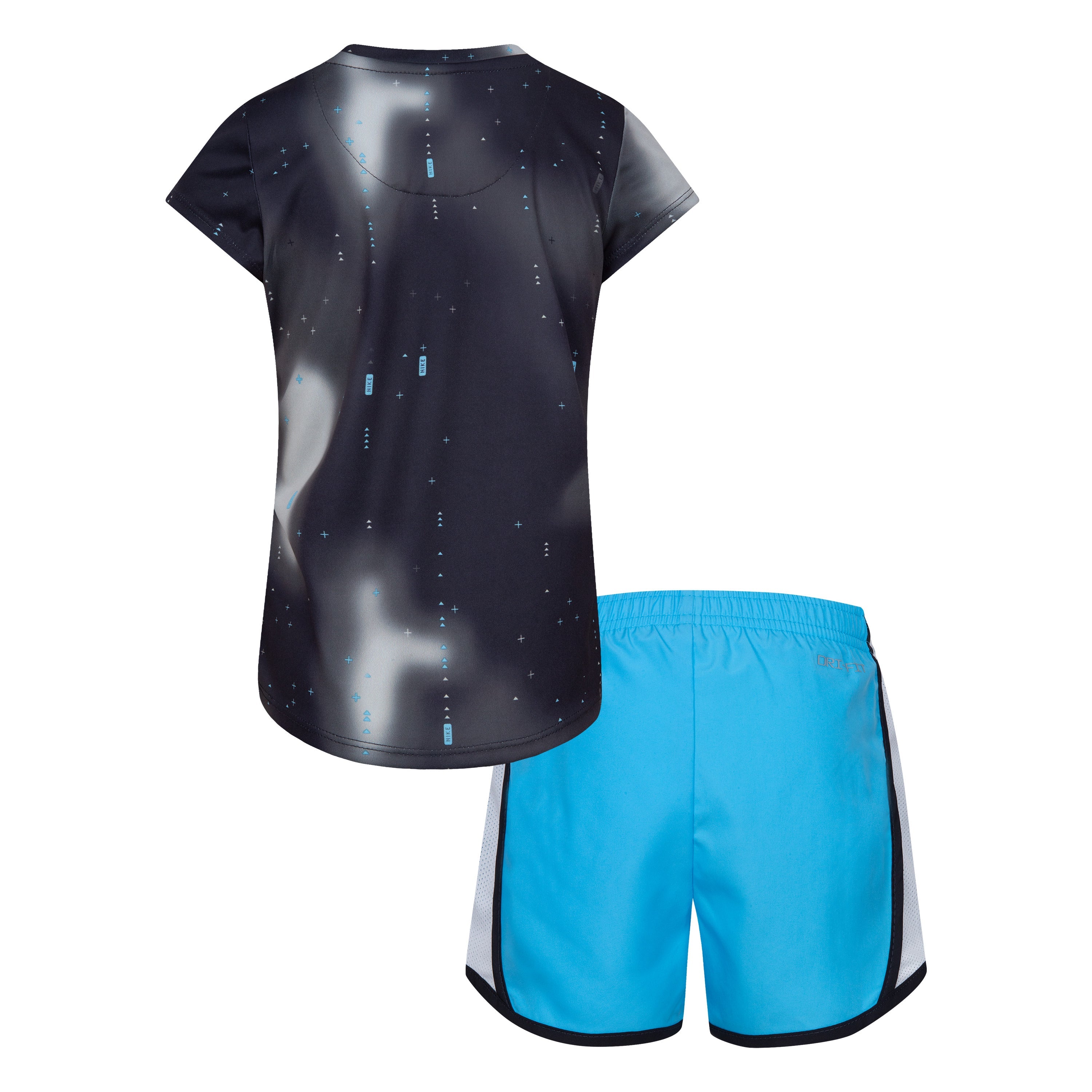 Girls Performance Dri-Fit T-Shirt Short Set