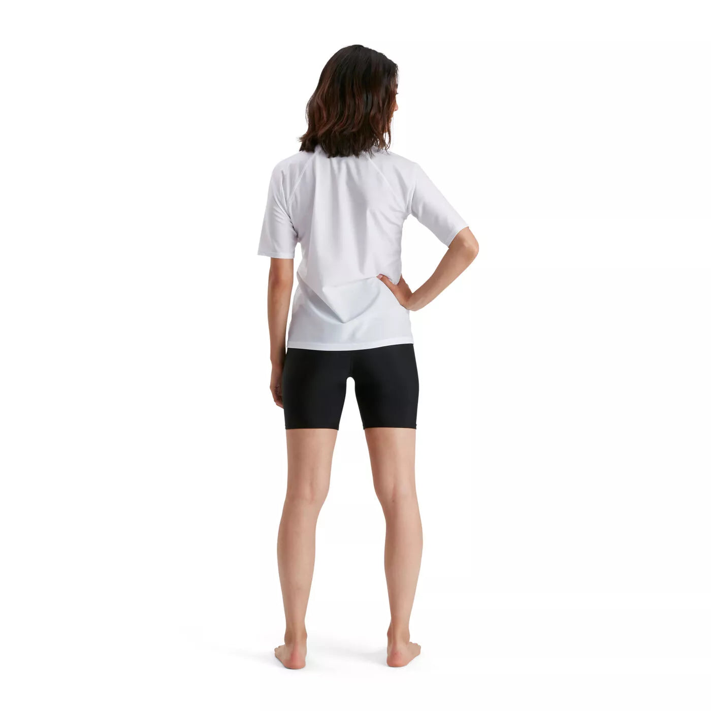 Womens Short Sleeve Swim Tee