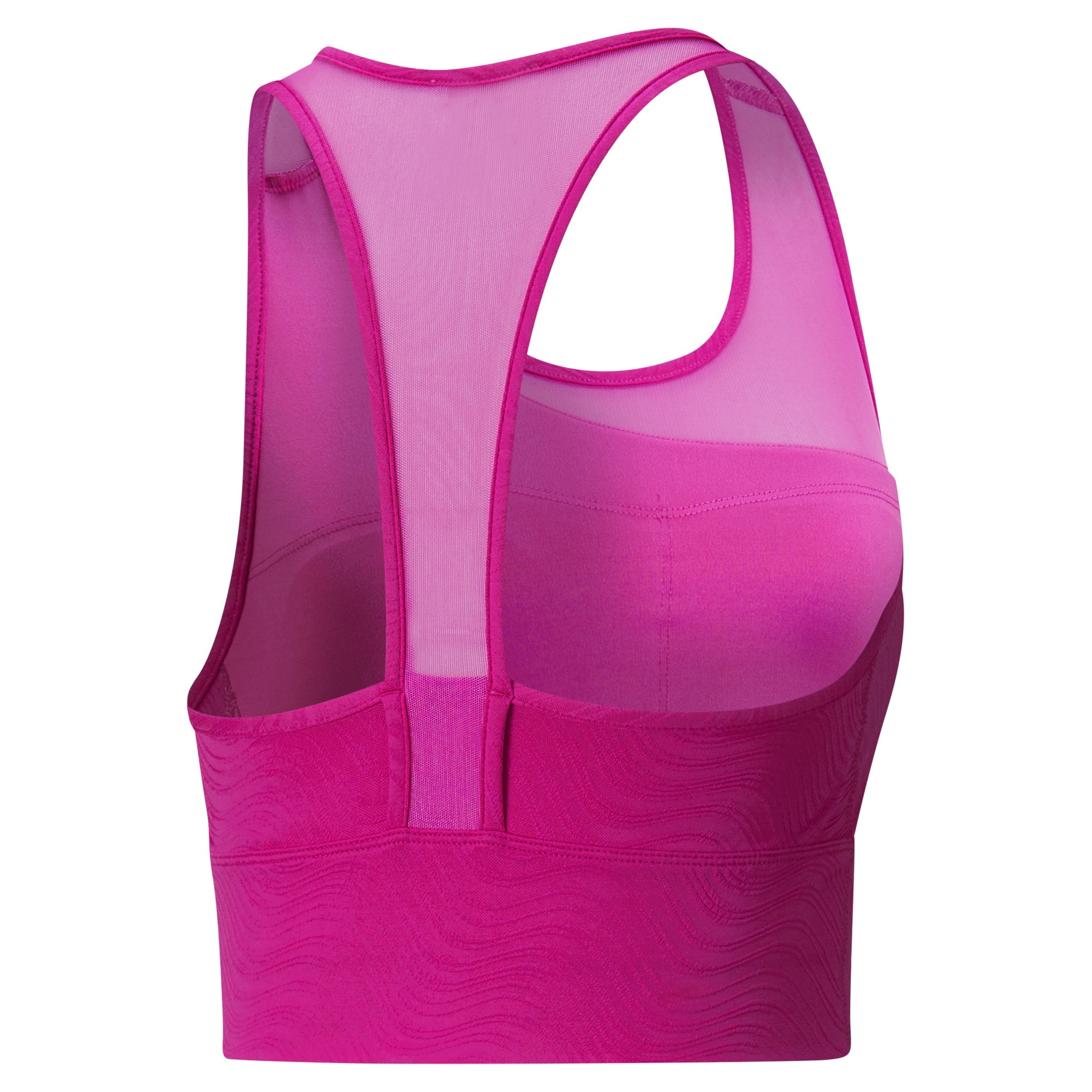 Womens Plain Medium Impact Sports Bra