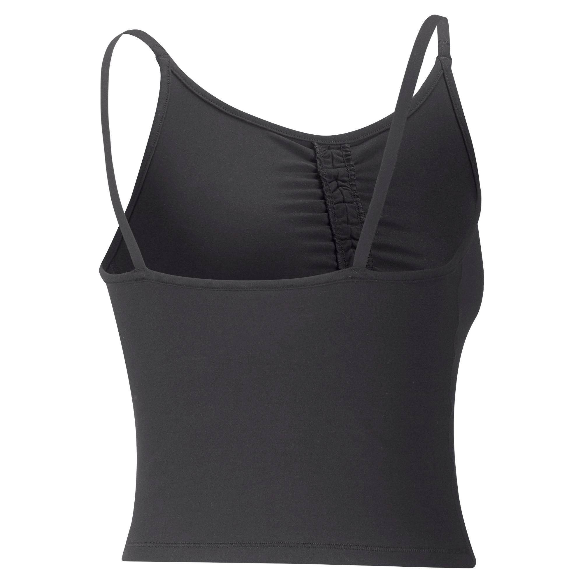 Womens Yoga Ruched Strappy Tank