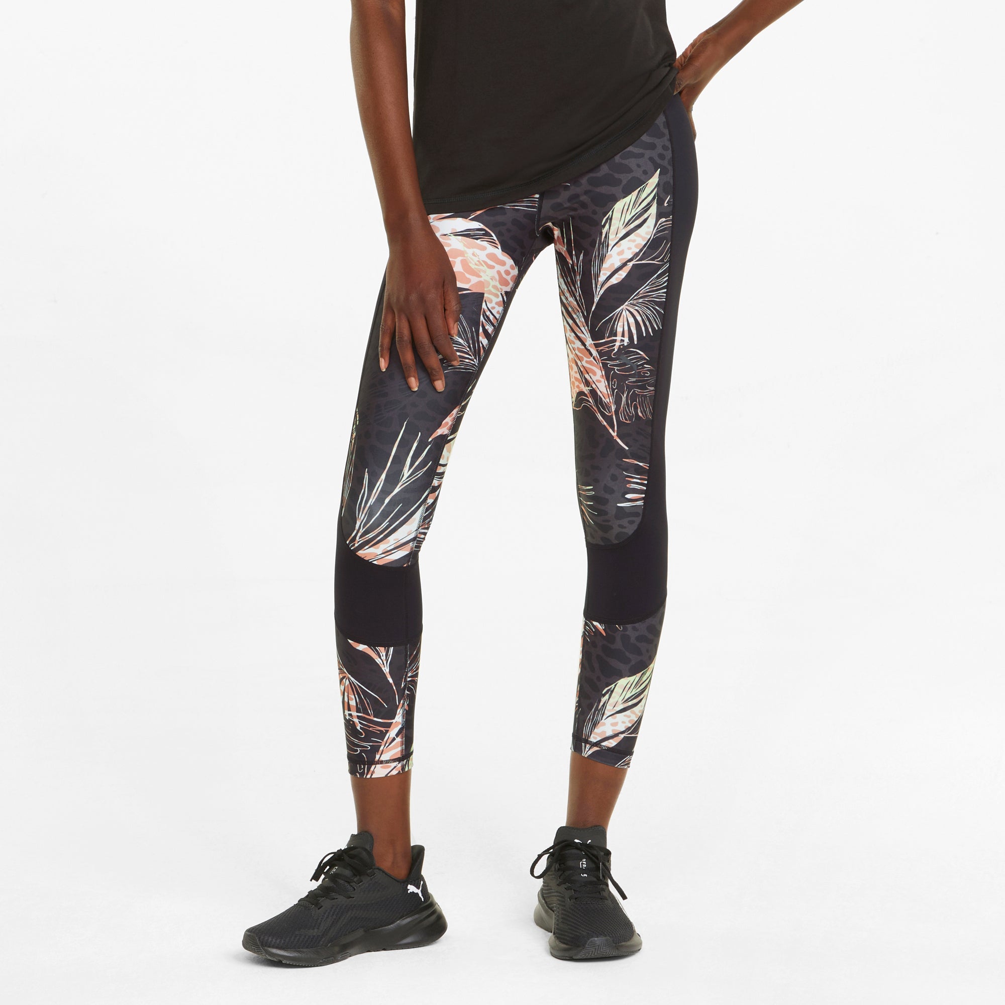 Womens High Rise All Over Print Tight