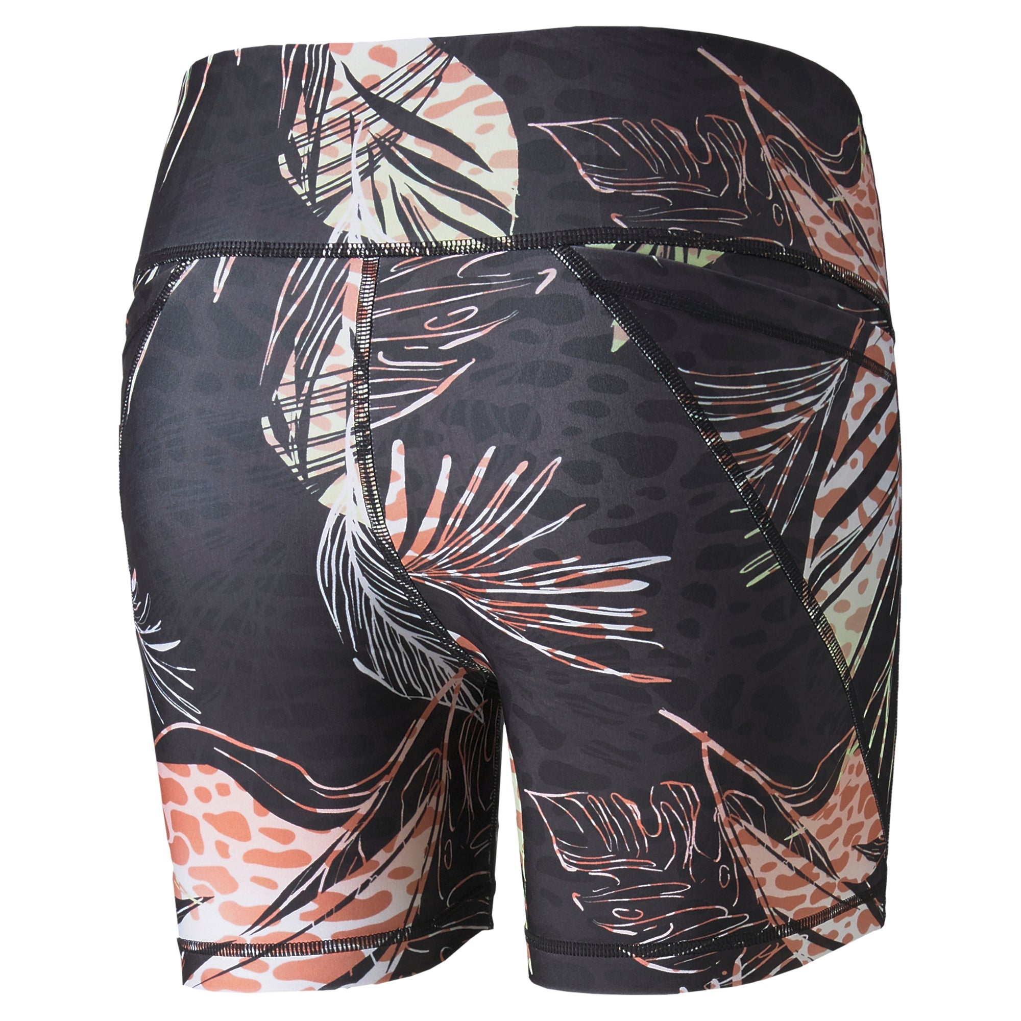 Womens All Over Print Bike Shorts