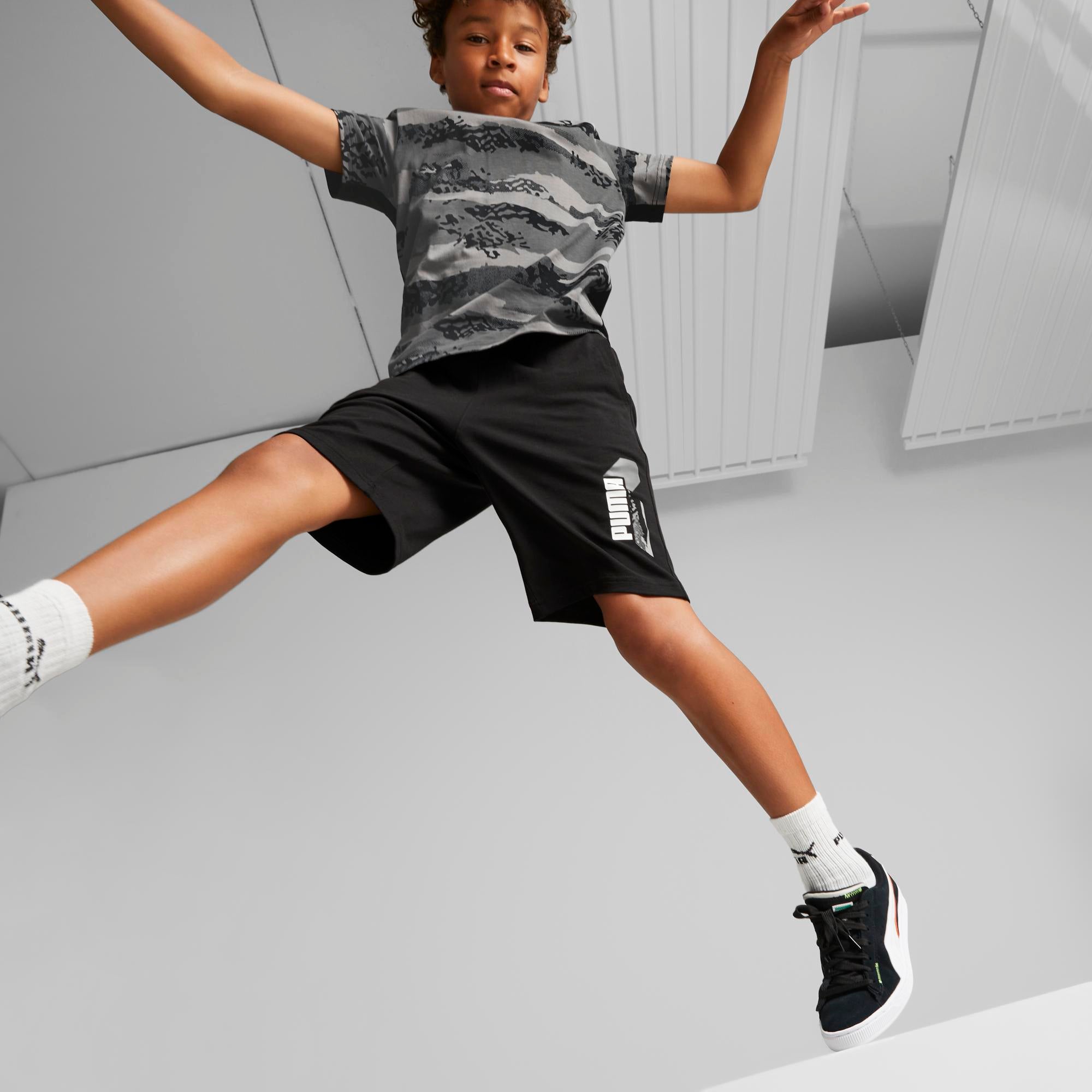 Boys Word Logo Shorts