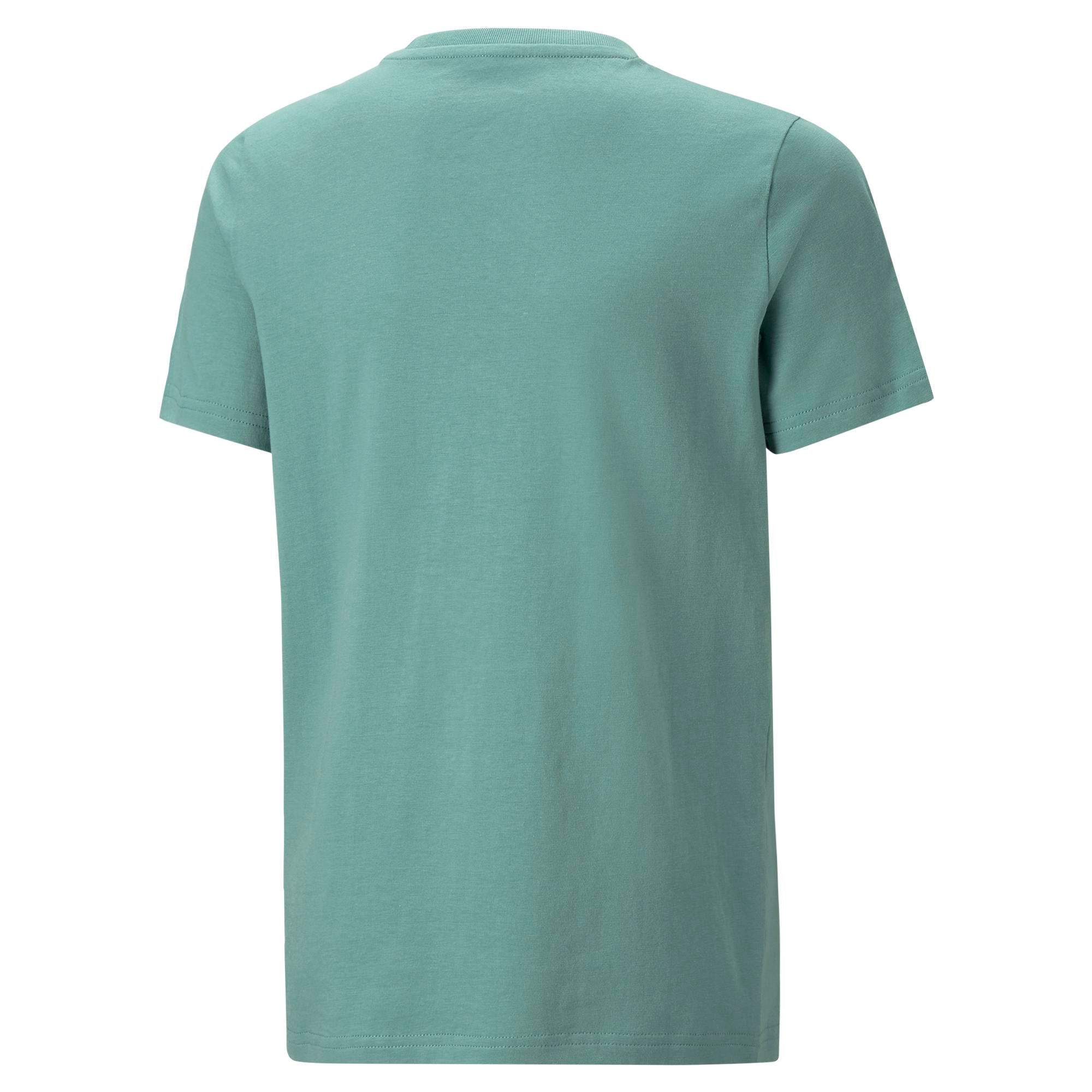 Boys Logo Power Over Print Short Sleeve T-Shirt