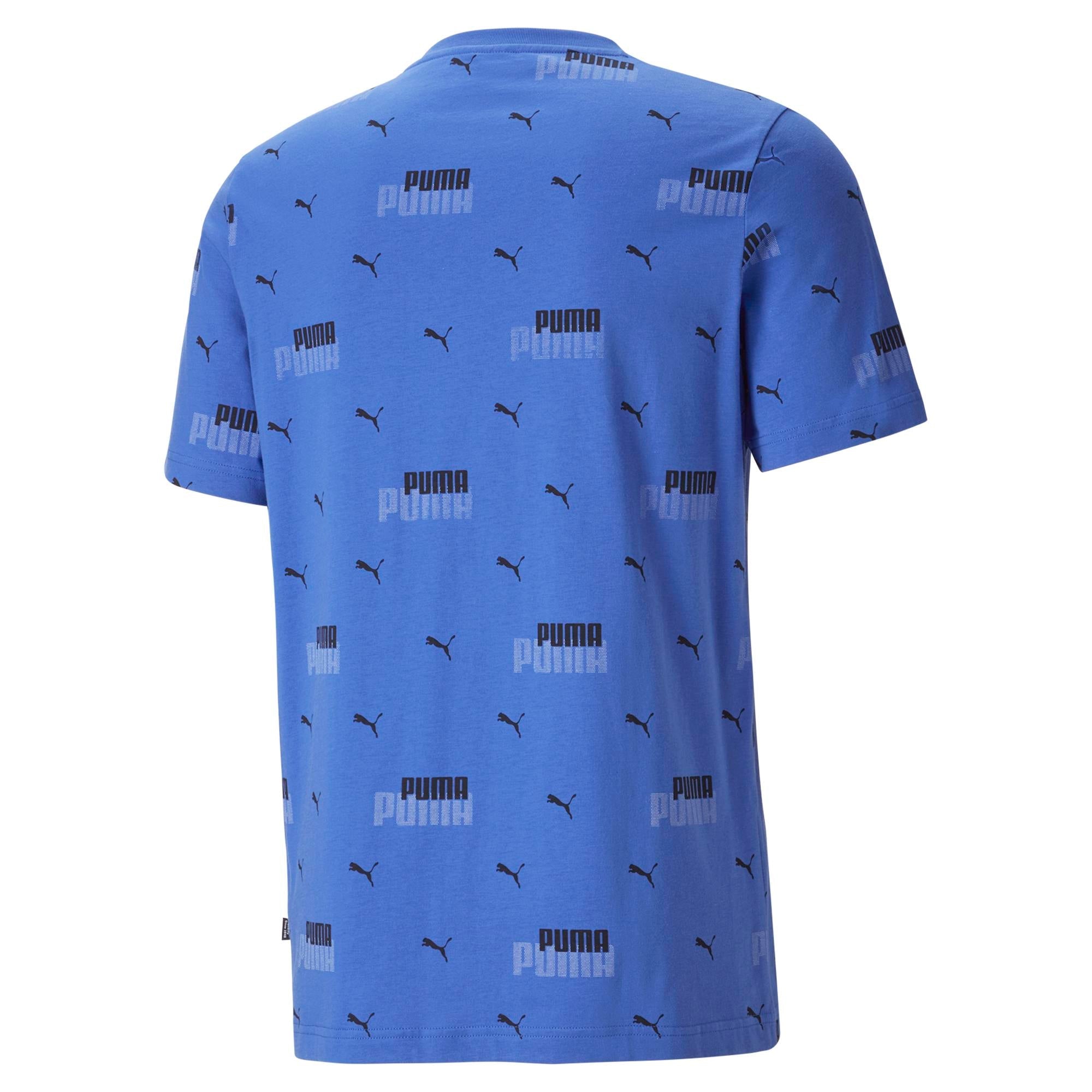 Mens Essential Power Logo Aop Short Sleeve T-Shirt