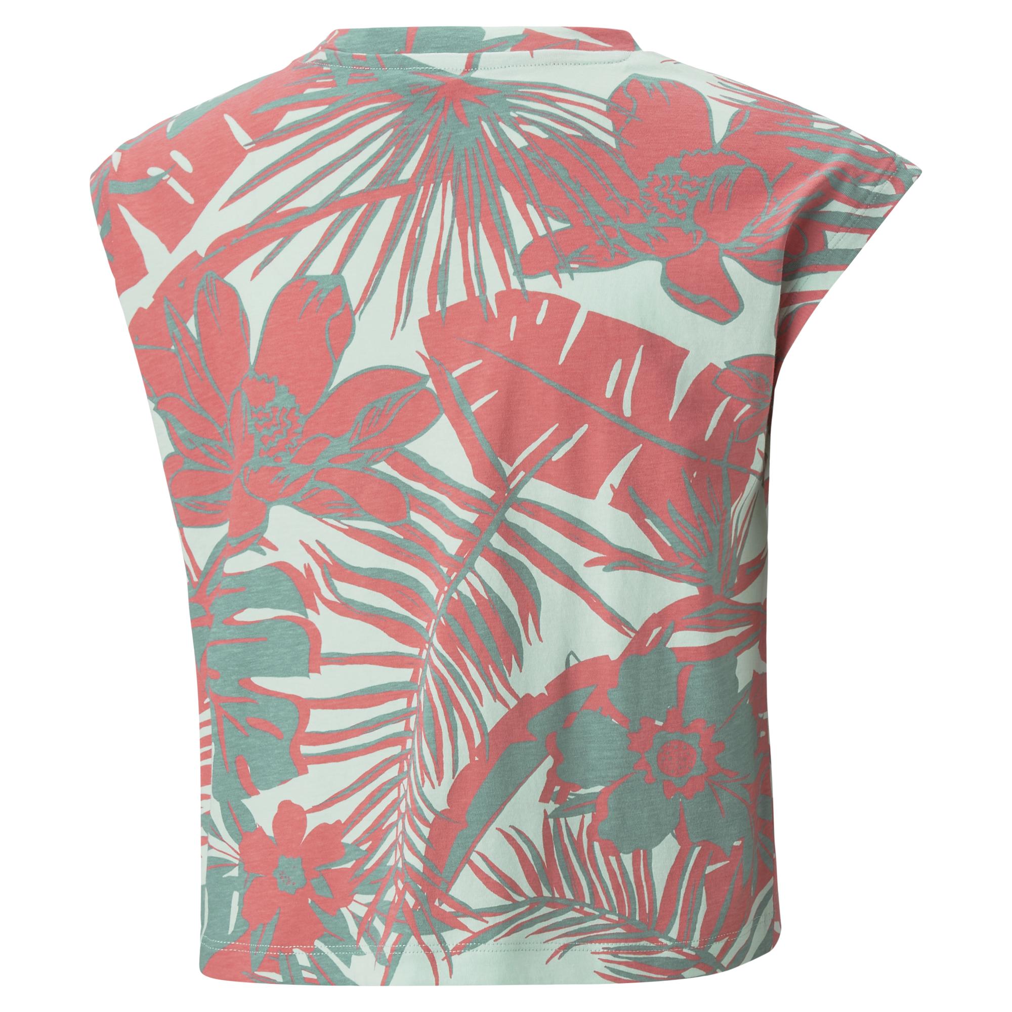 Girls Essential All Over Print Short Sleeve T-Shirt