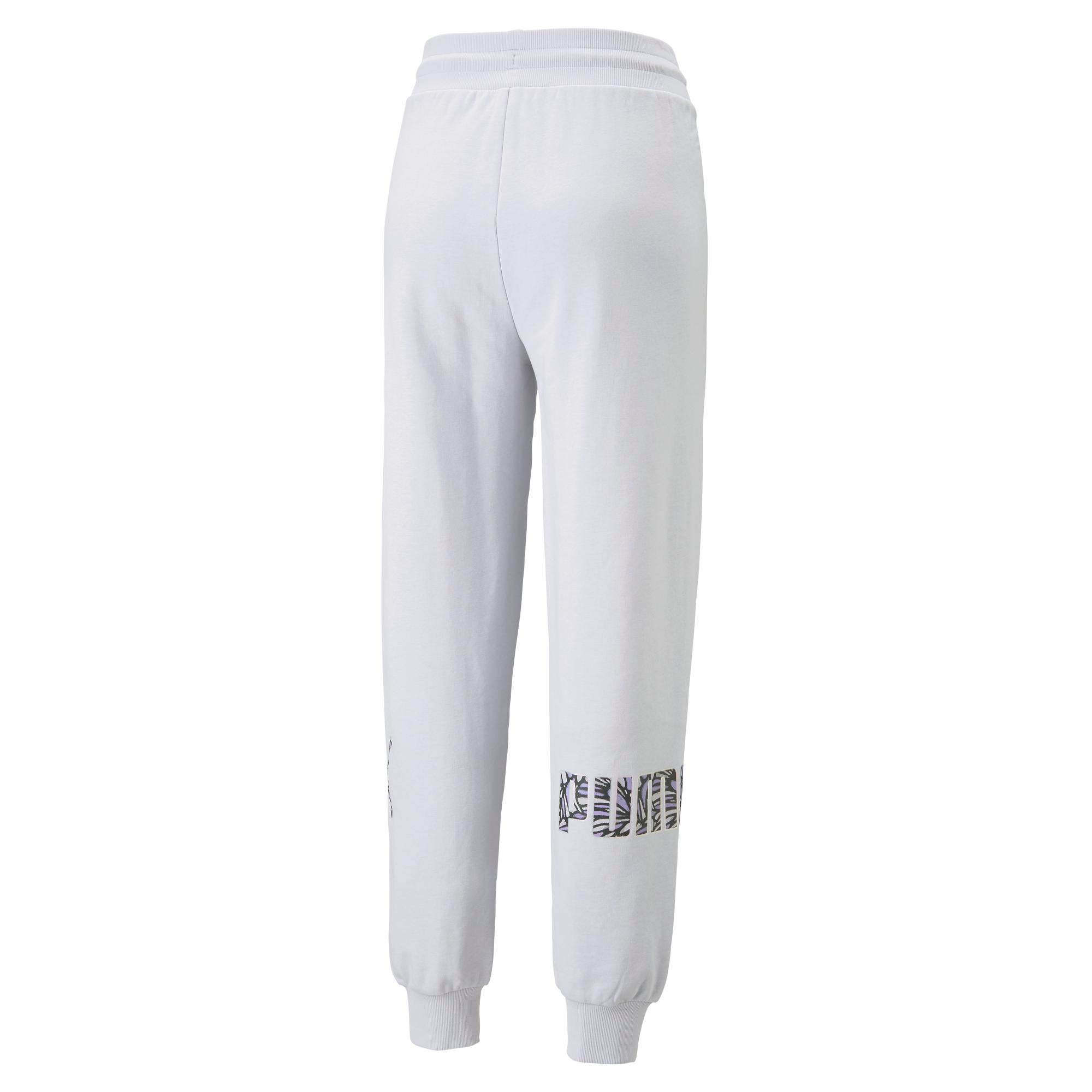 Womens Graphic Logo High Waist Cuff Pant