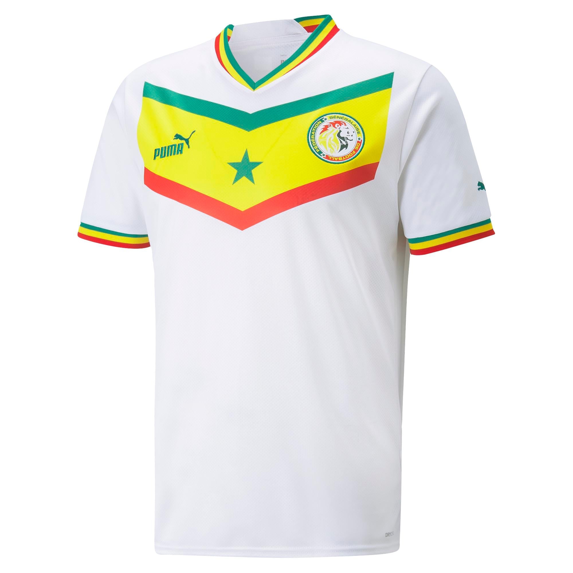 Mens Senegal Home Replica Jersey 22/23