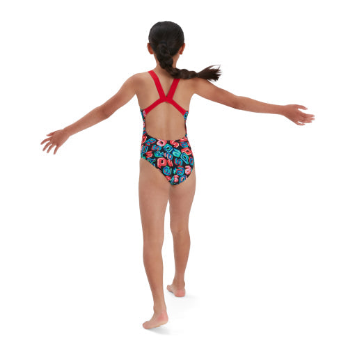 Girls Leaderback One Piece Swimsuit