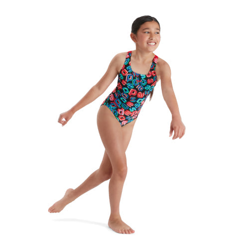 Girls Leaderback One Piece Swimsuit