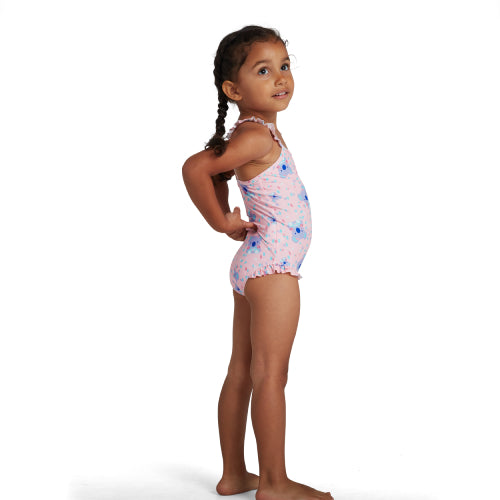Girls Koko Koala Printed Thinstrap Swimsuit