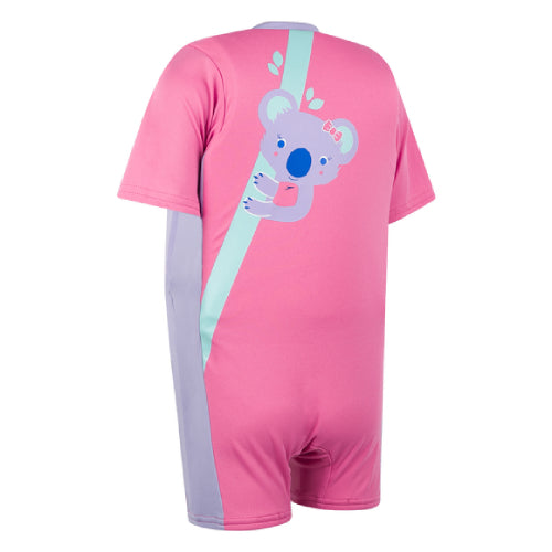 Girls Koala Printed Swimsuit