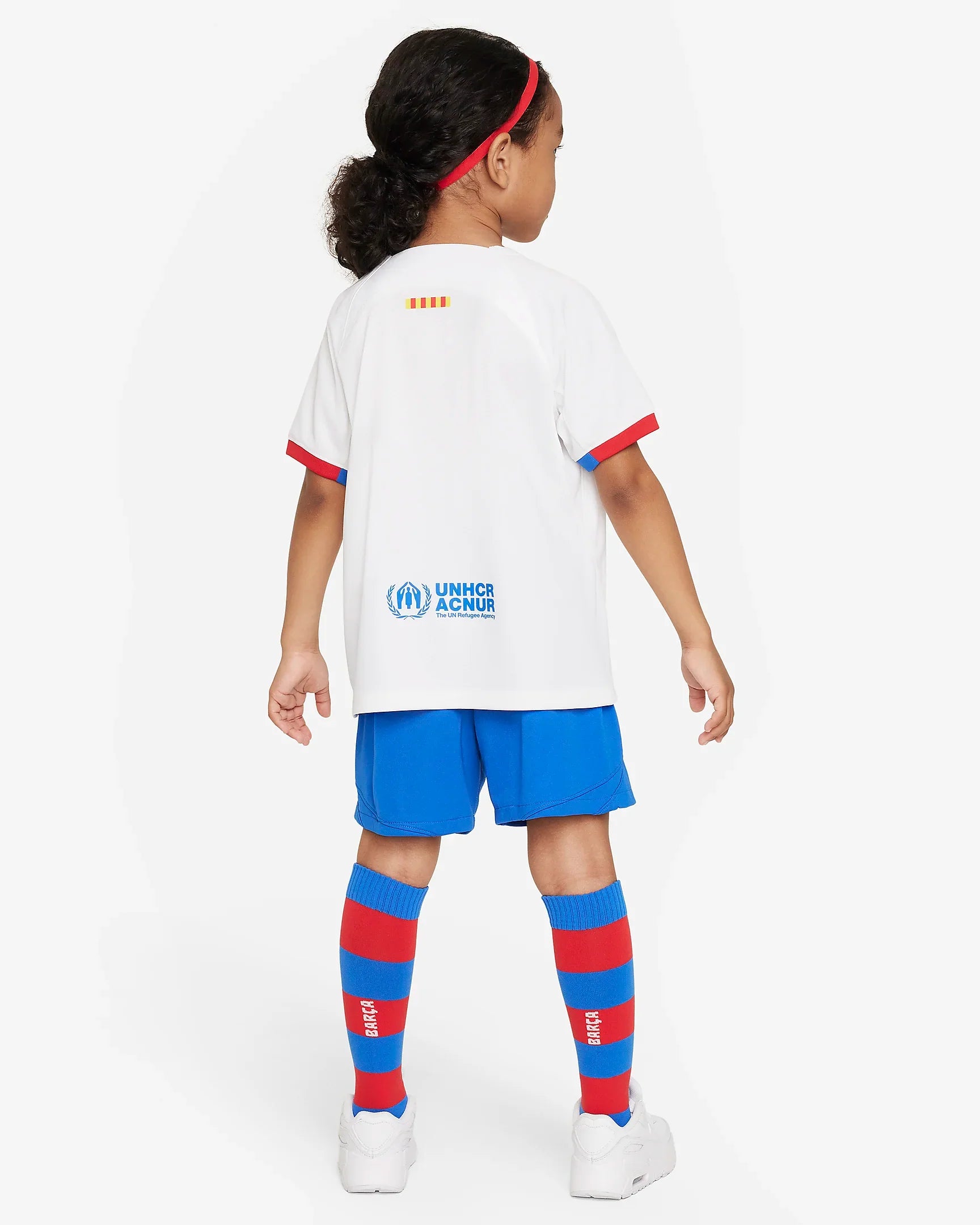 Kids FC Barcelona 23/24 Dri-Fit Away Replica Kit