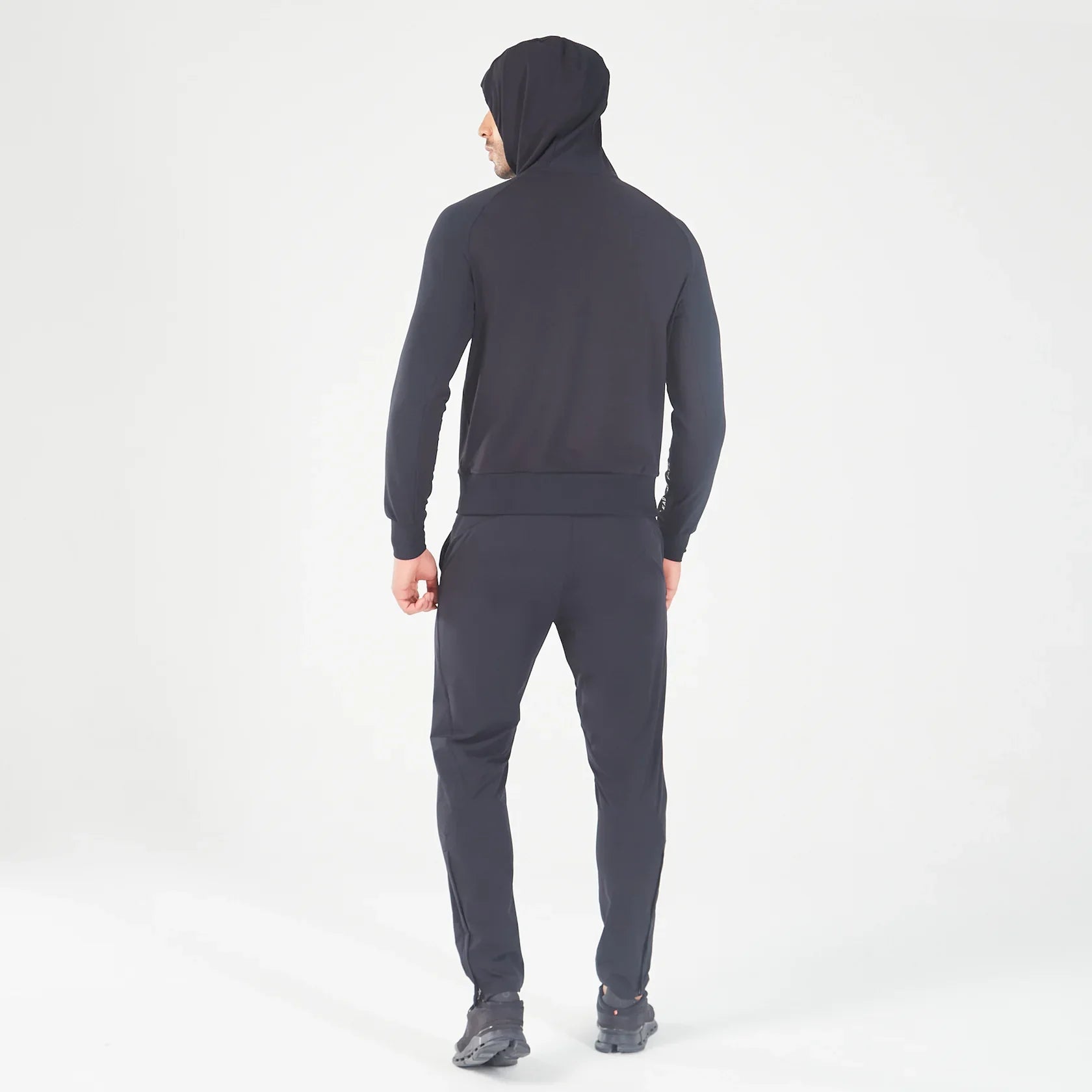 Mens Statement Ribbed Hoodie
