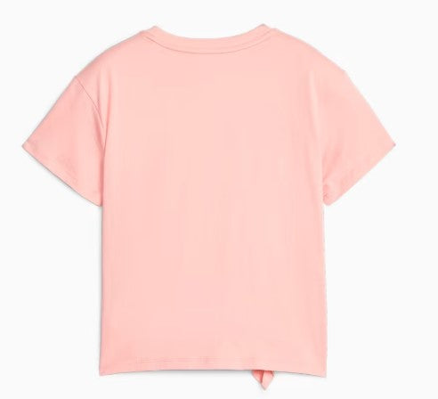 Girls Essential Knotted Short Sleeve T-Shirt