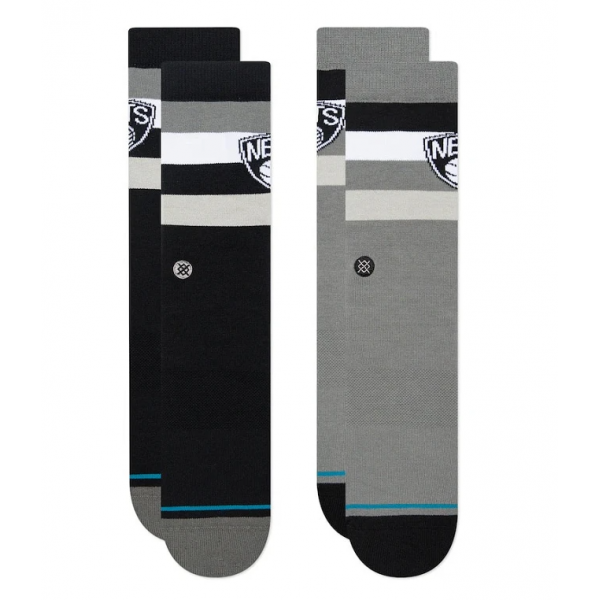 Brooklyn Nets Set Of 2 Socks