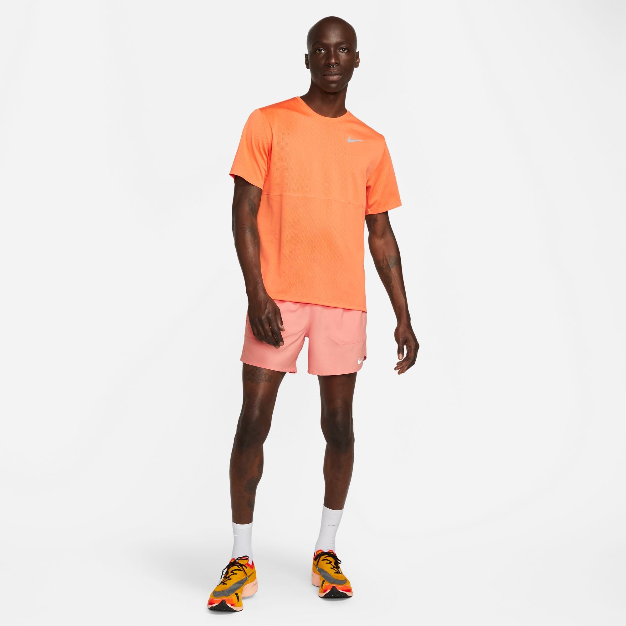 Mens Dri-Fit Run Short Sleeve T-Shirt