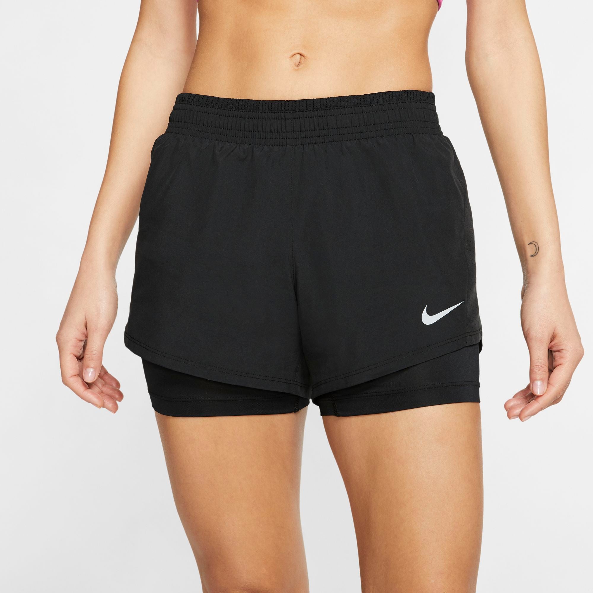 Womens Running 2 in 1 Shorts