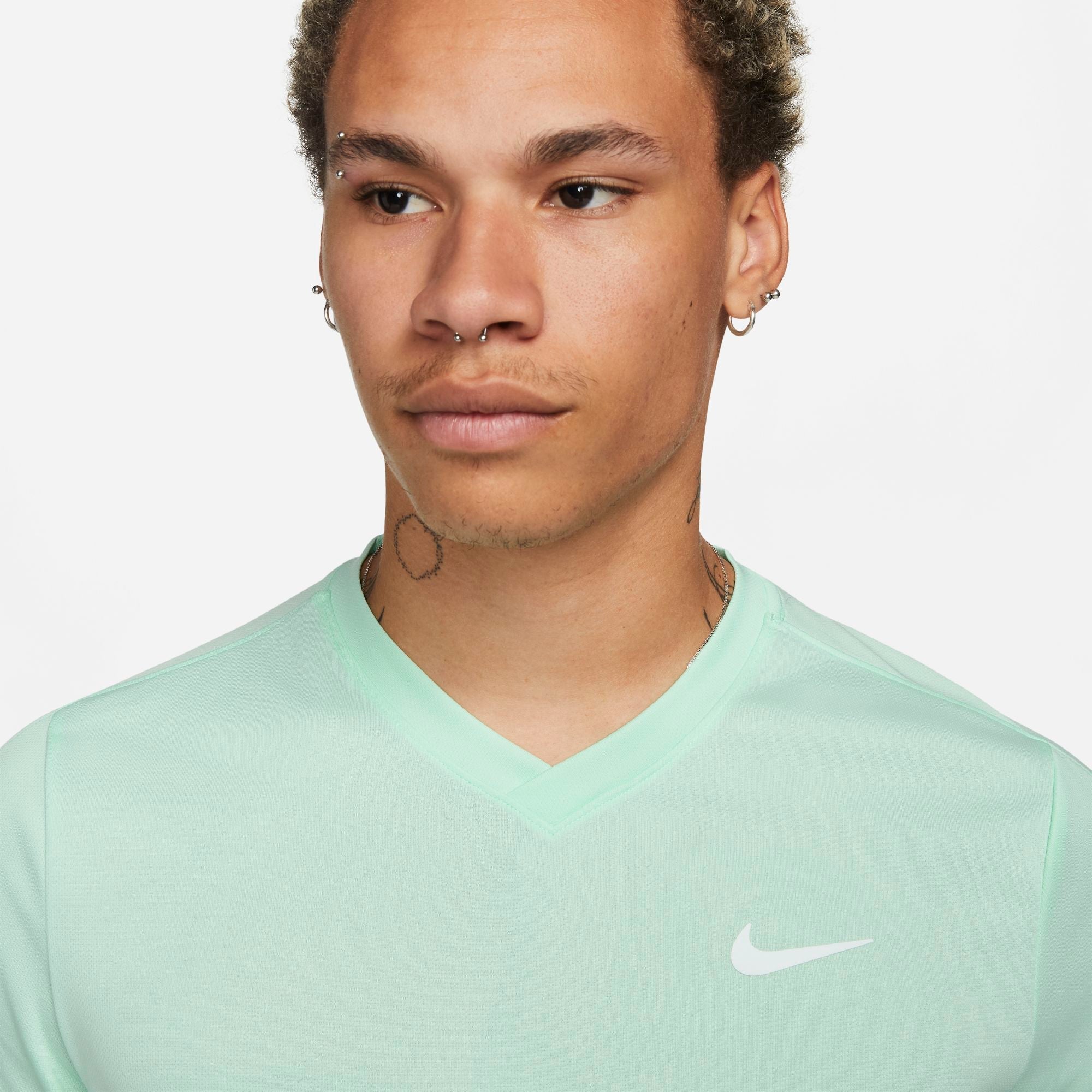 Mens Court Dri-FIT Victory Tennis Short Sleeve T-Shirt