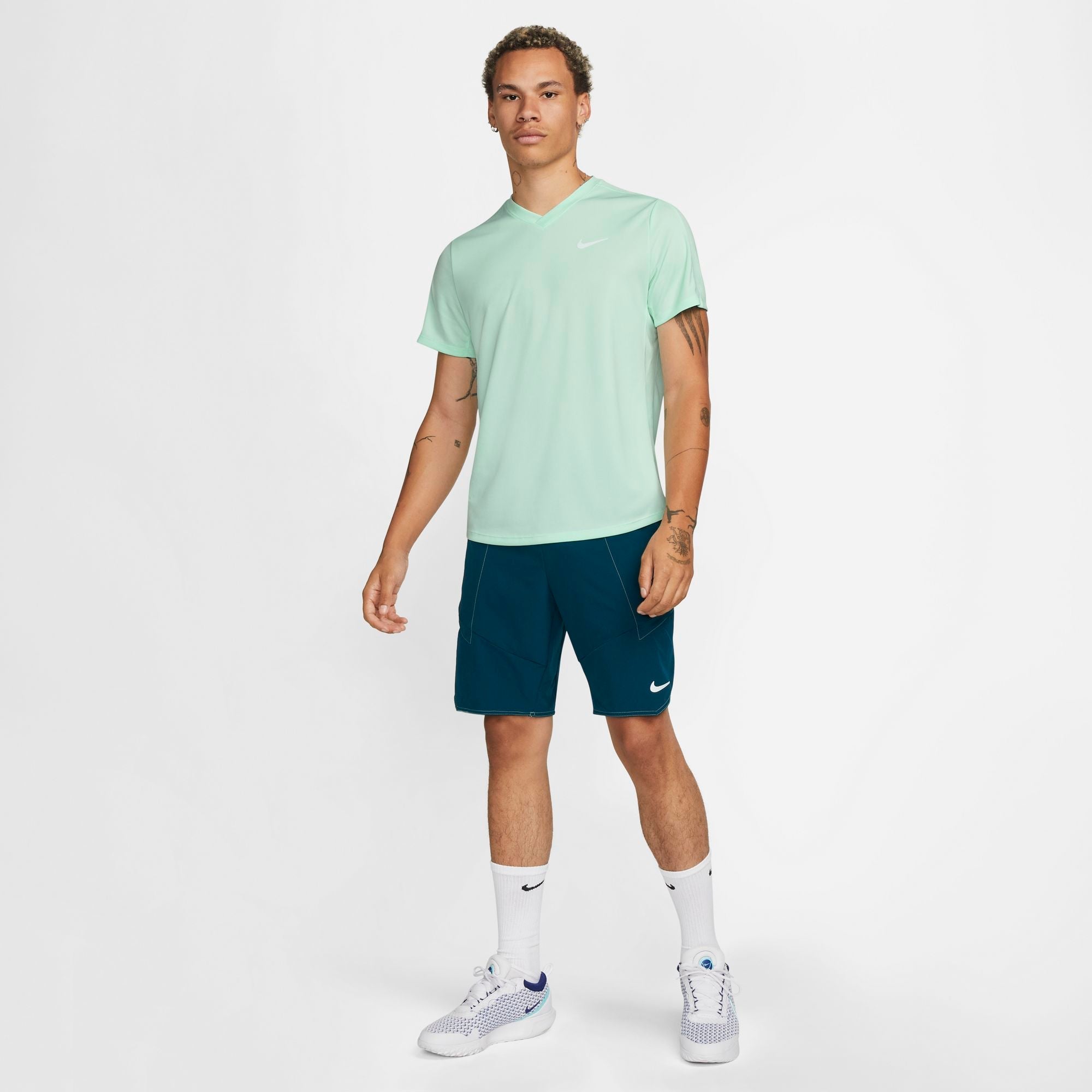 Mens Court Dri-FIT Victory Tennis Short Sleeve T-Shirt