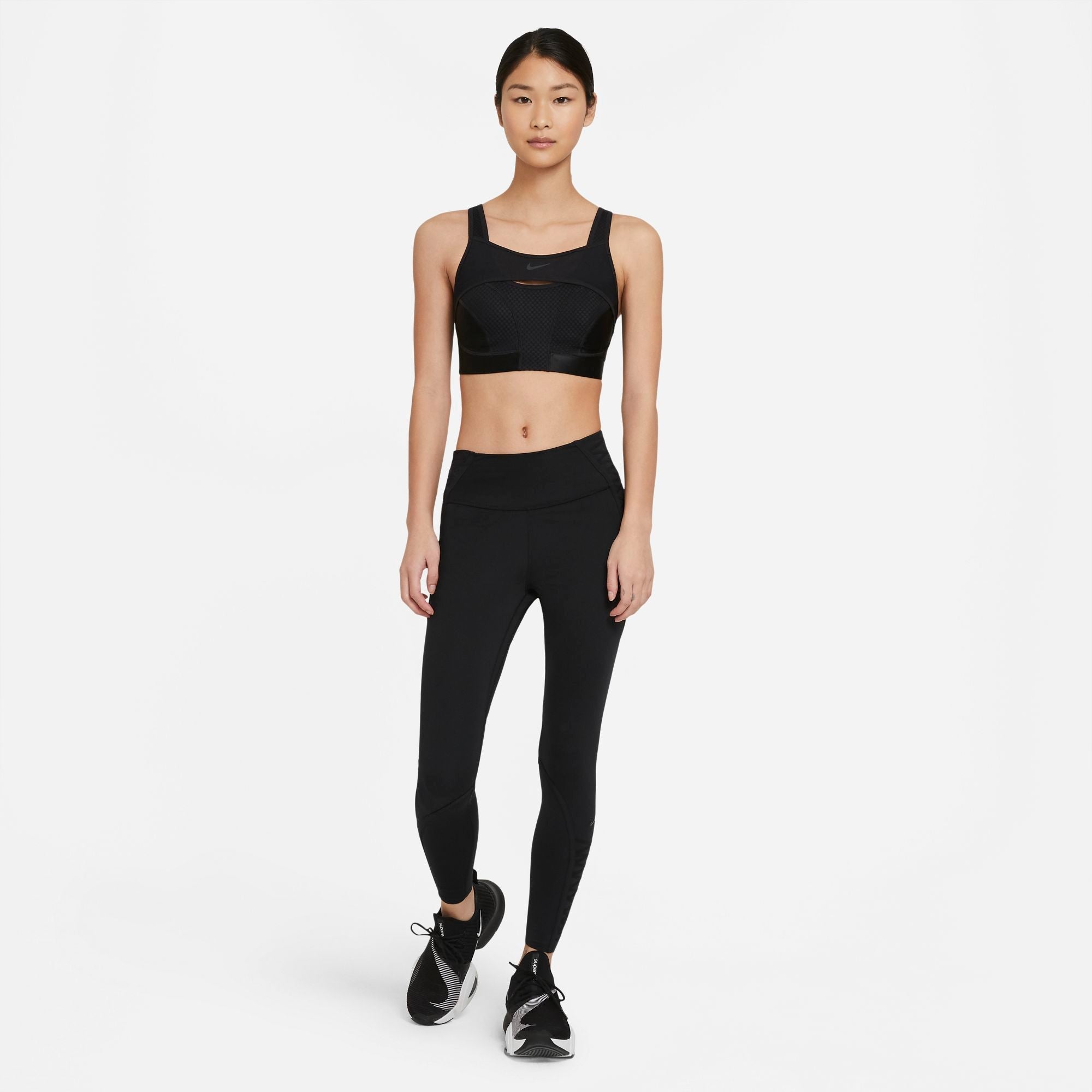Womens Dri-Fit Plain High Impact Sports Bra