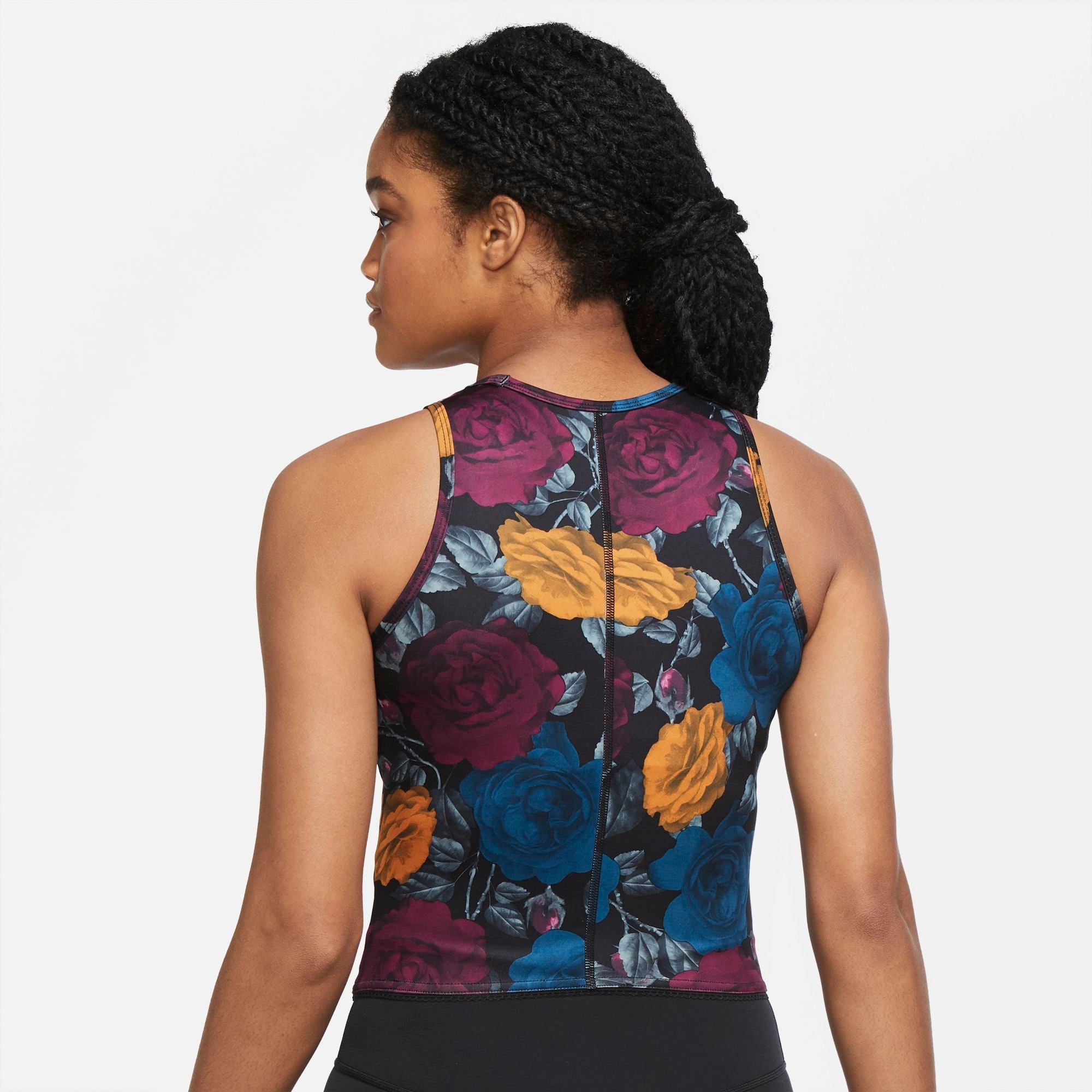 Womens Dri-Fit All Over Print Slim Racerback Tank