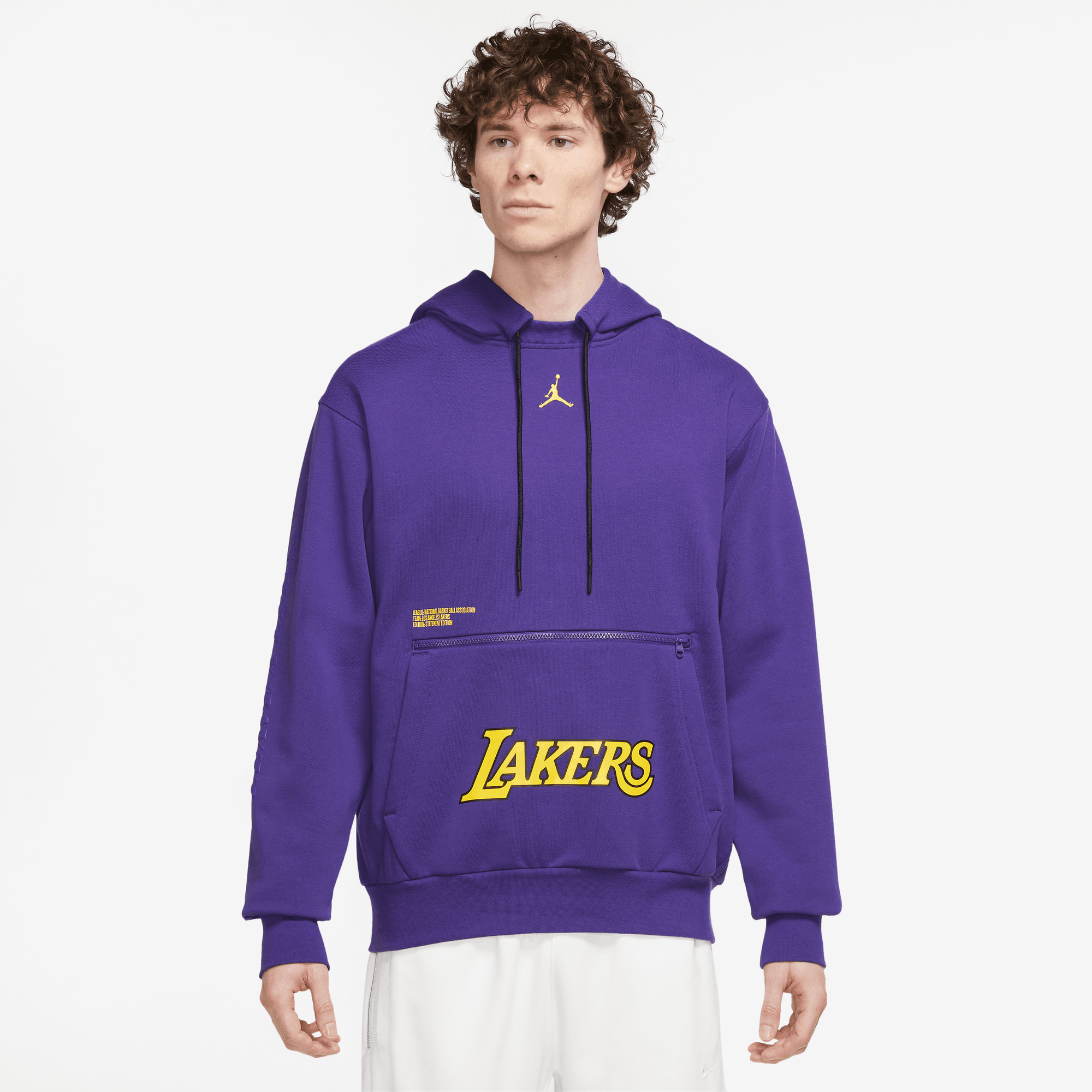 Mens Los Angeles Lakers Fleece Hoodie