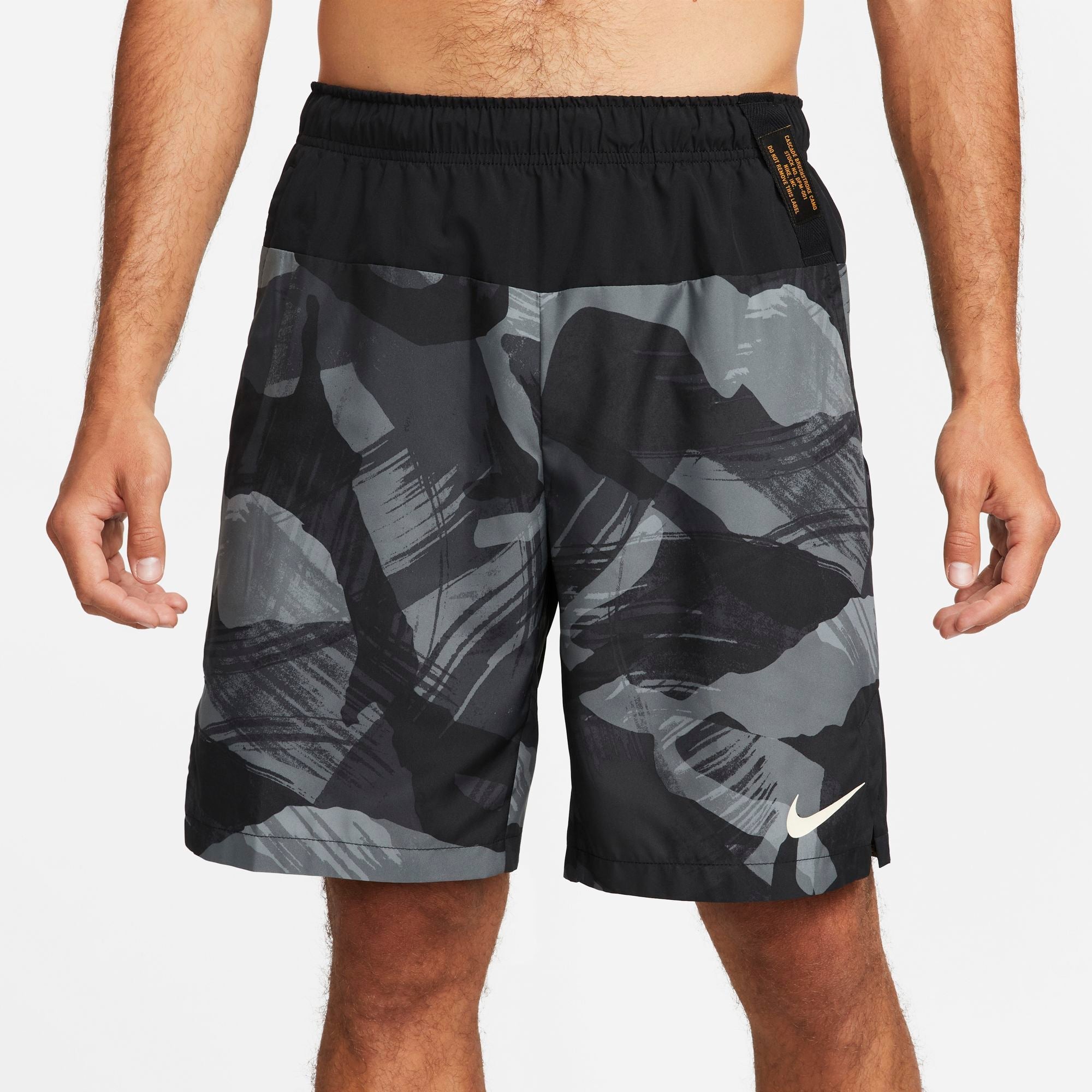 Mens Dri-Fit Flex Woven 9 Inch Camo Short