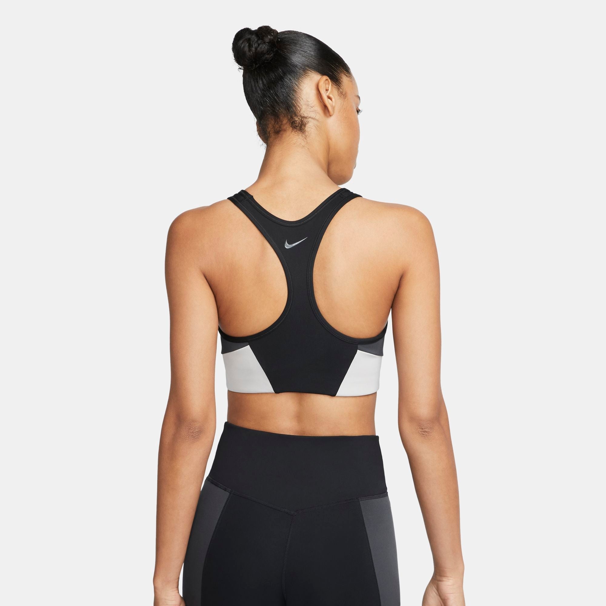 Womens Dri-Fit Word Logo Medium Impact Sports Bra