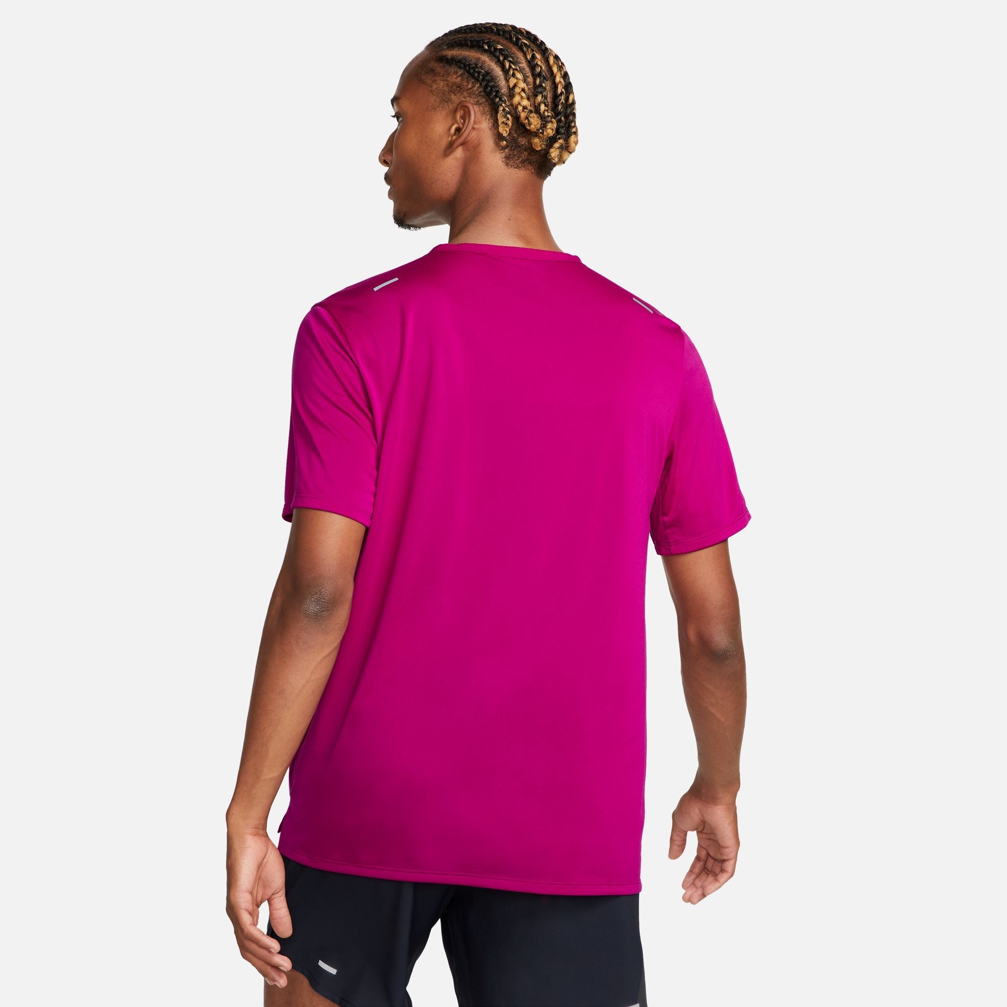 Mens Dri-Fit Rise 365 Graphic Short Sleeve T-Shirt