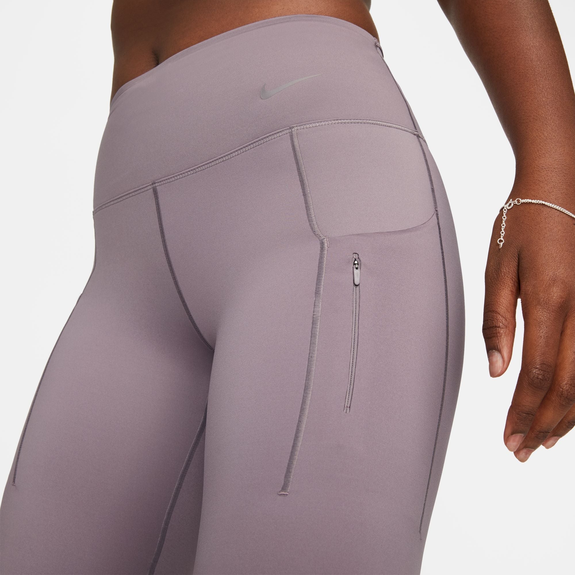 Womens Running Dri-Fit Mid Rise Tight