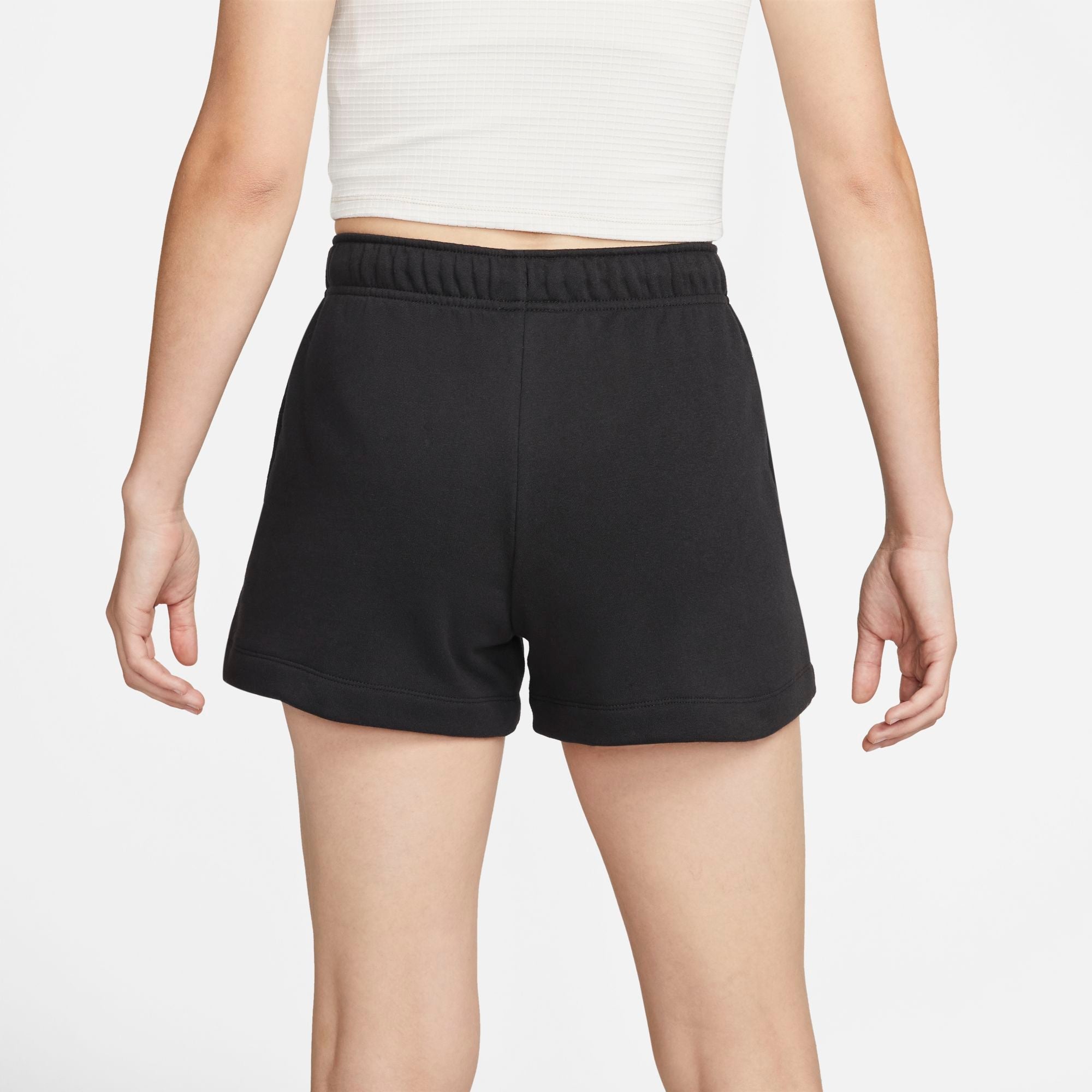 Womens Club Fleece Mid Rise Shorts