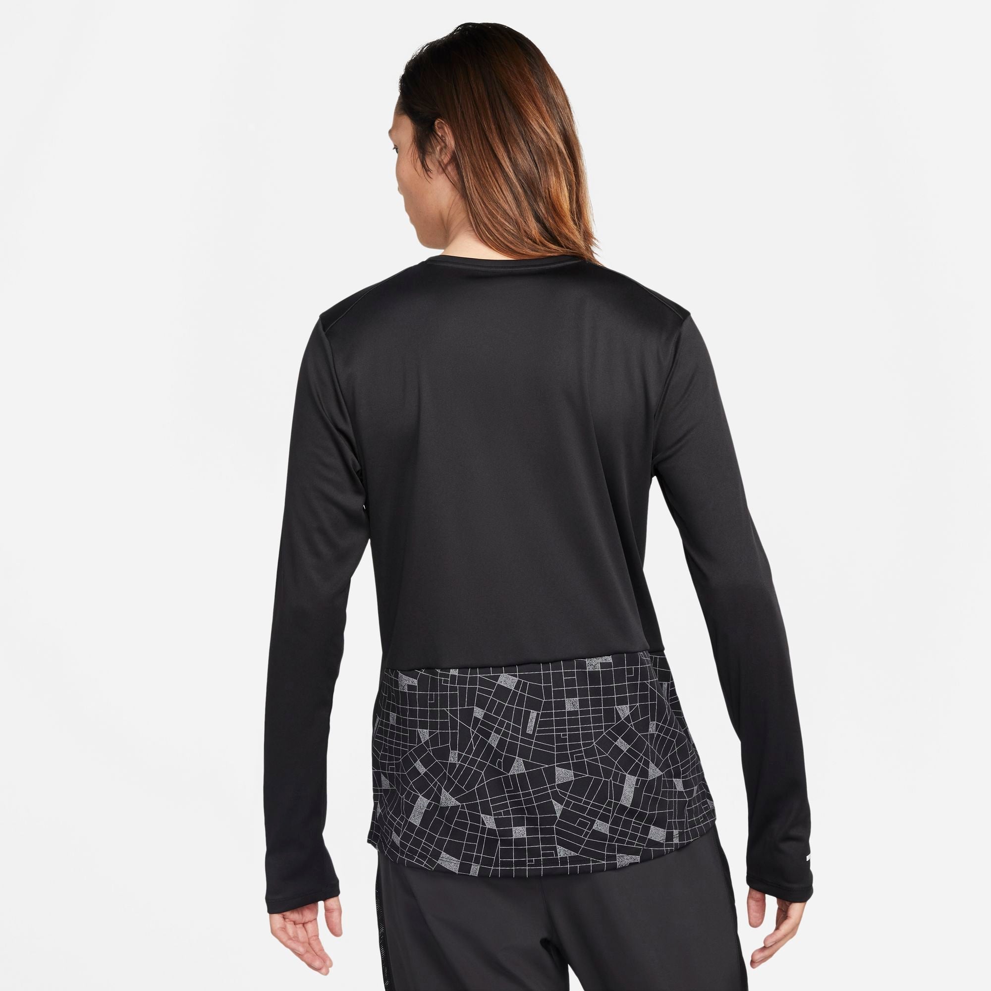 Mens Dri-Fit Miler Flash Longsleeve