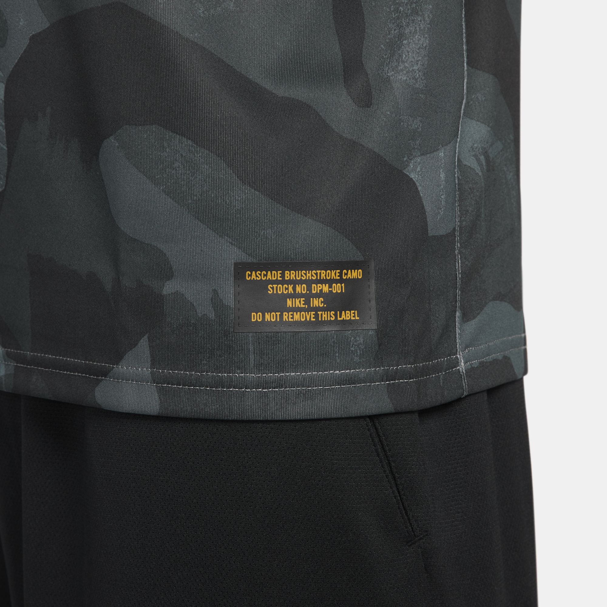 Mens Dri-Fit Legend Camo Printed Short Sleeve T-Shirt