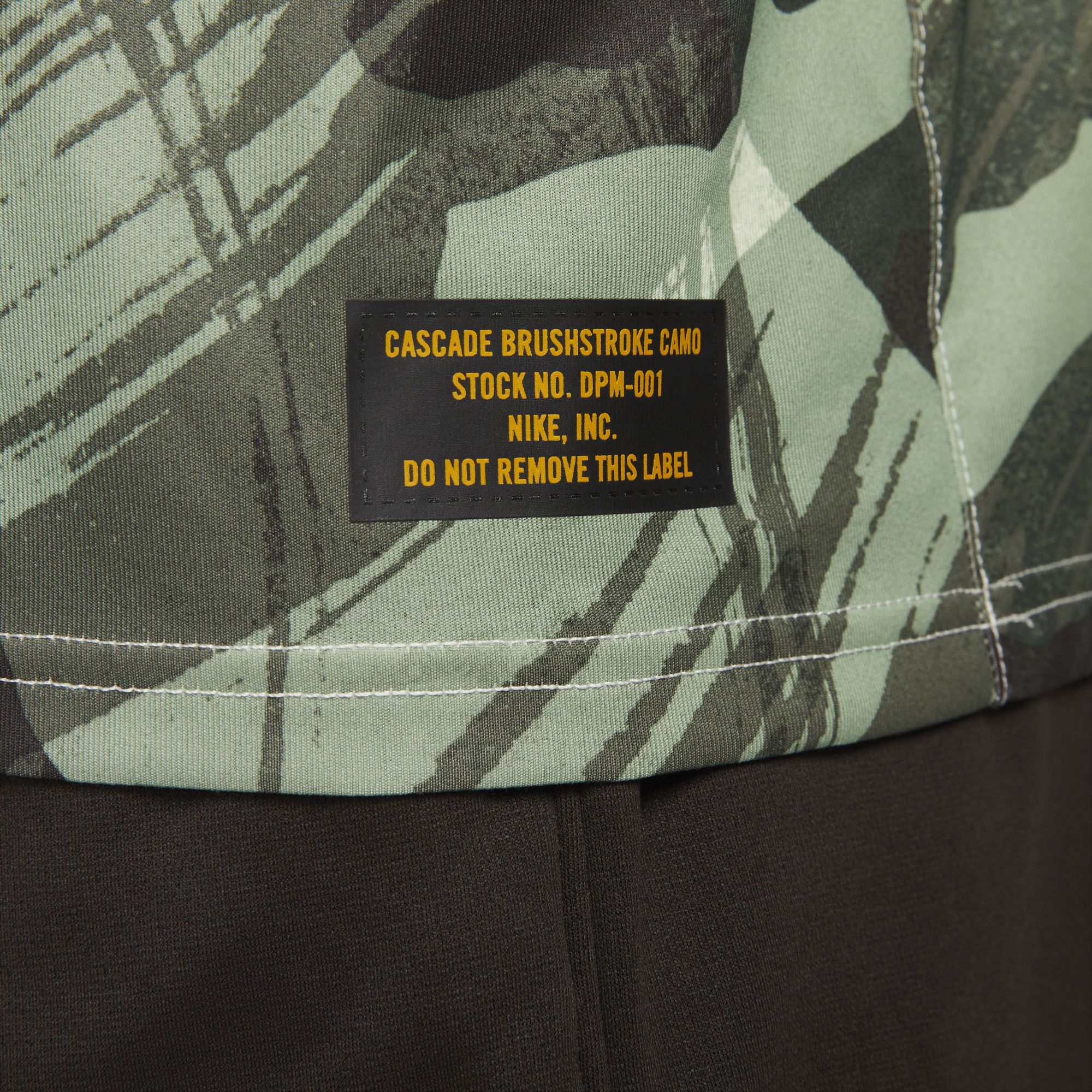 Mens Dri-Fit Legend Camo Printed Short Sleeve T-Shirt