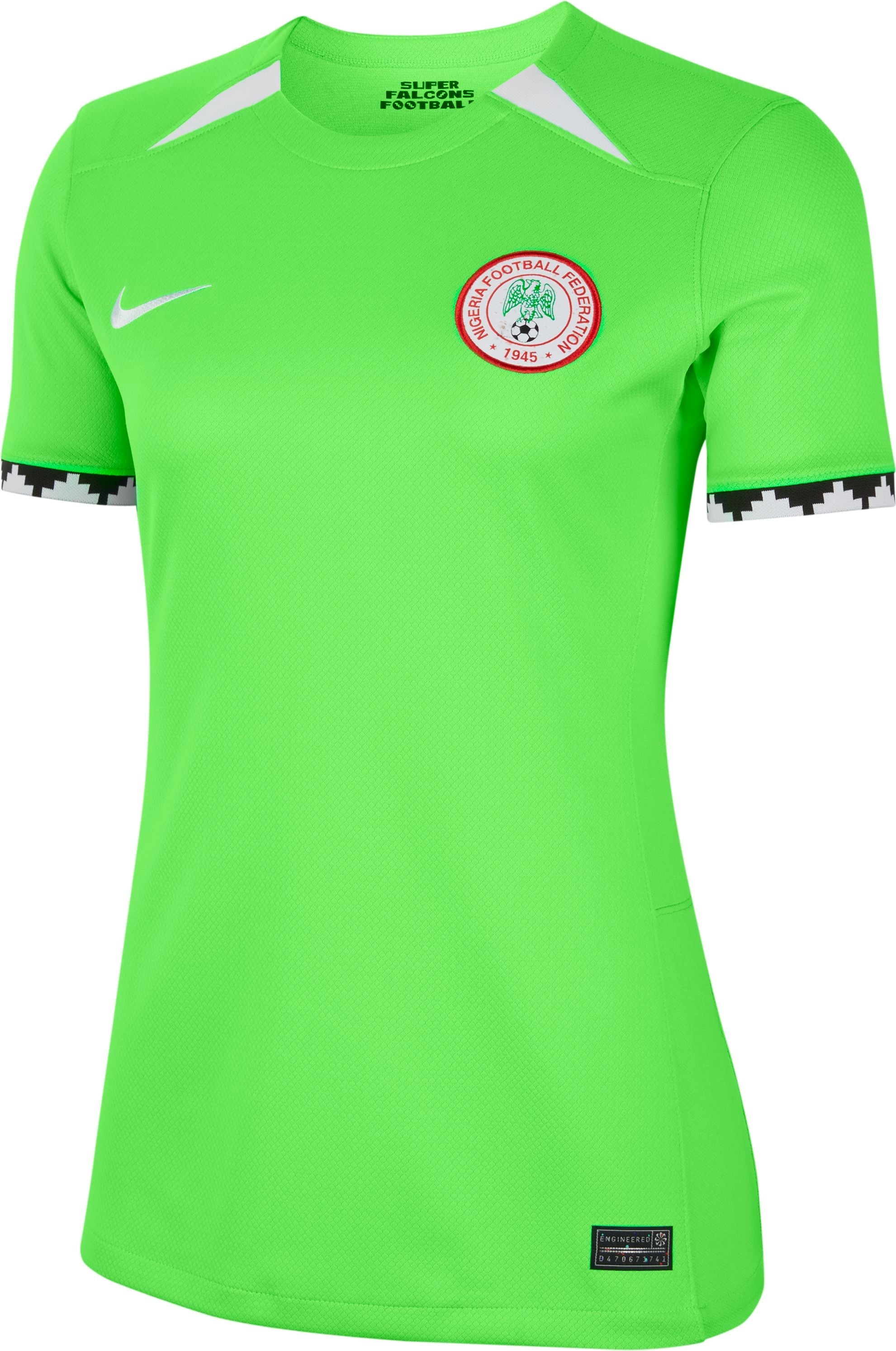 Womens Nigeria World Cup 2023 Home Replica Jersey