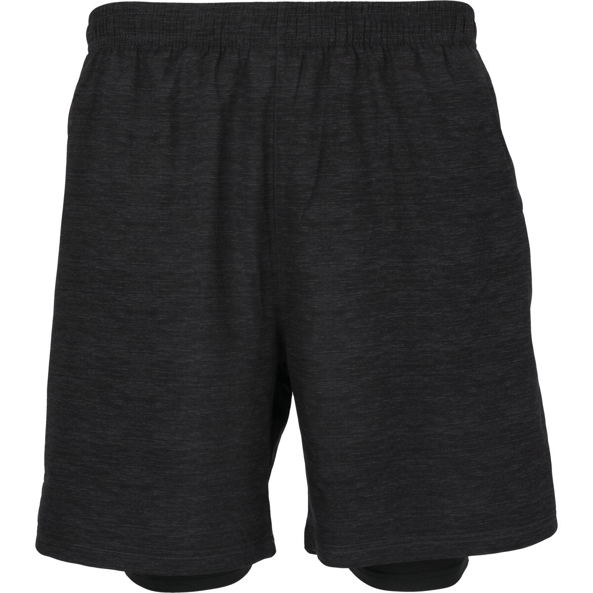 Mens Vanclause 2 in 1 Melange Shorts