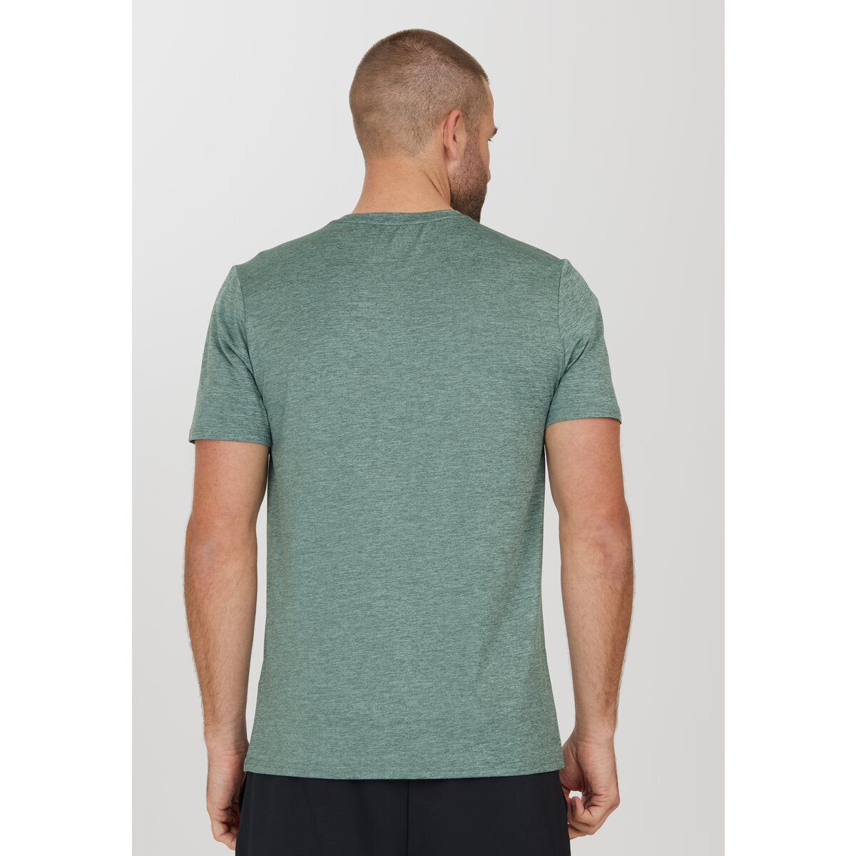 Mens Melange Short Sleeve T-Shirt