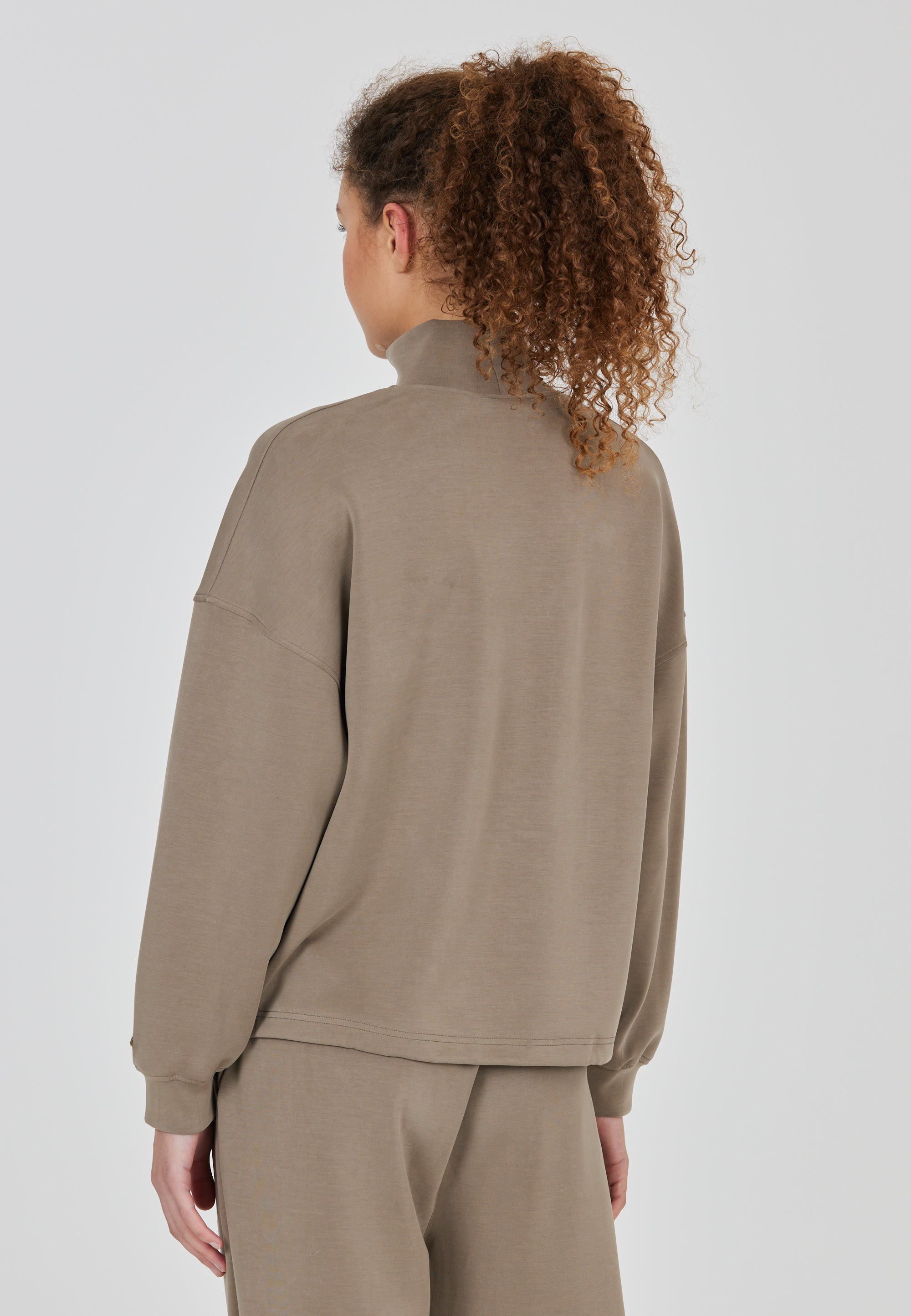 Womens Paris Mockneck Sweatshirt