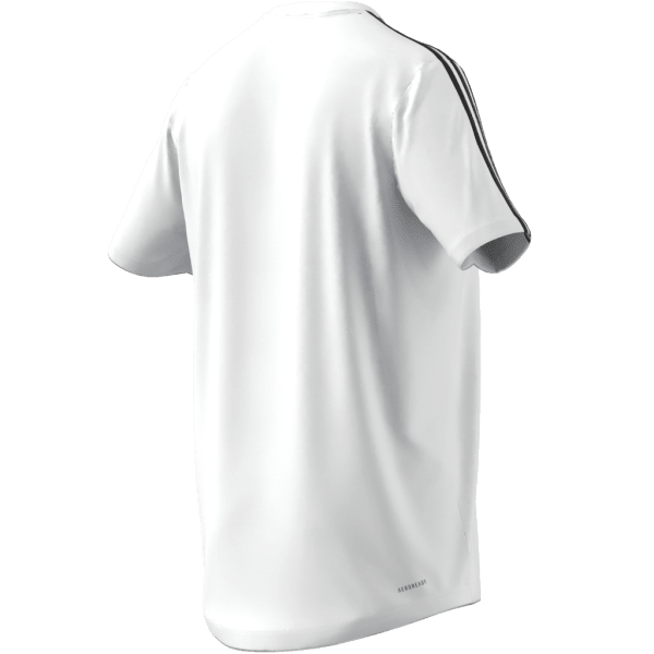 Mens Aeroready Designed To Move Sport 3-Stripes Short Sleeve T-Shirt