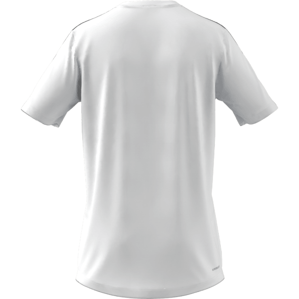 Mens Aeroready Designed To Move Sport 3-Stripes Short Sleeve T-Shirt