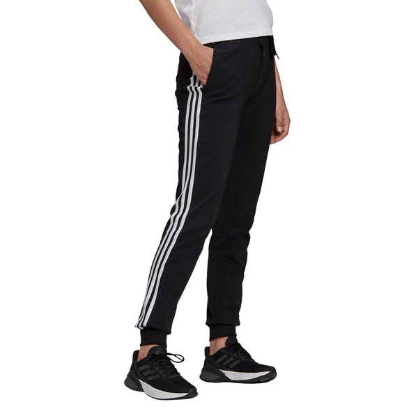 Womens 3 Stripes Single Jersey Cuff Pant