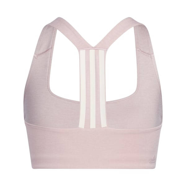 Womens 3 Stripes Medium Impact Sports Bra