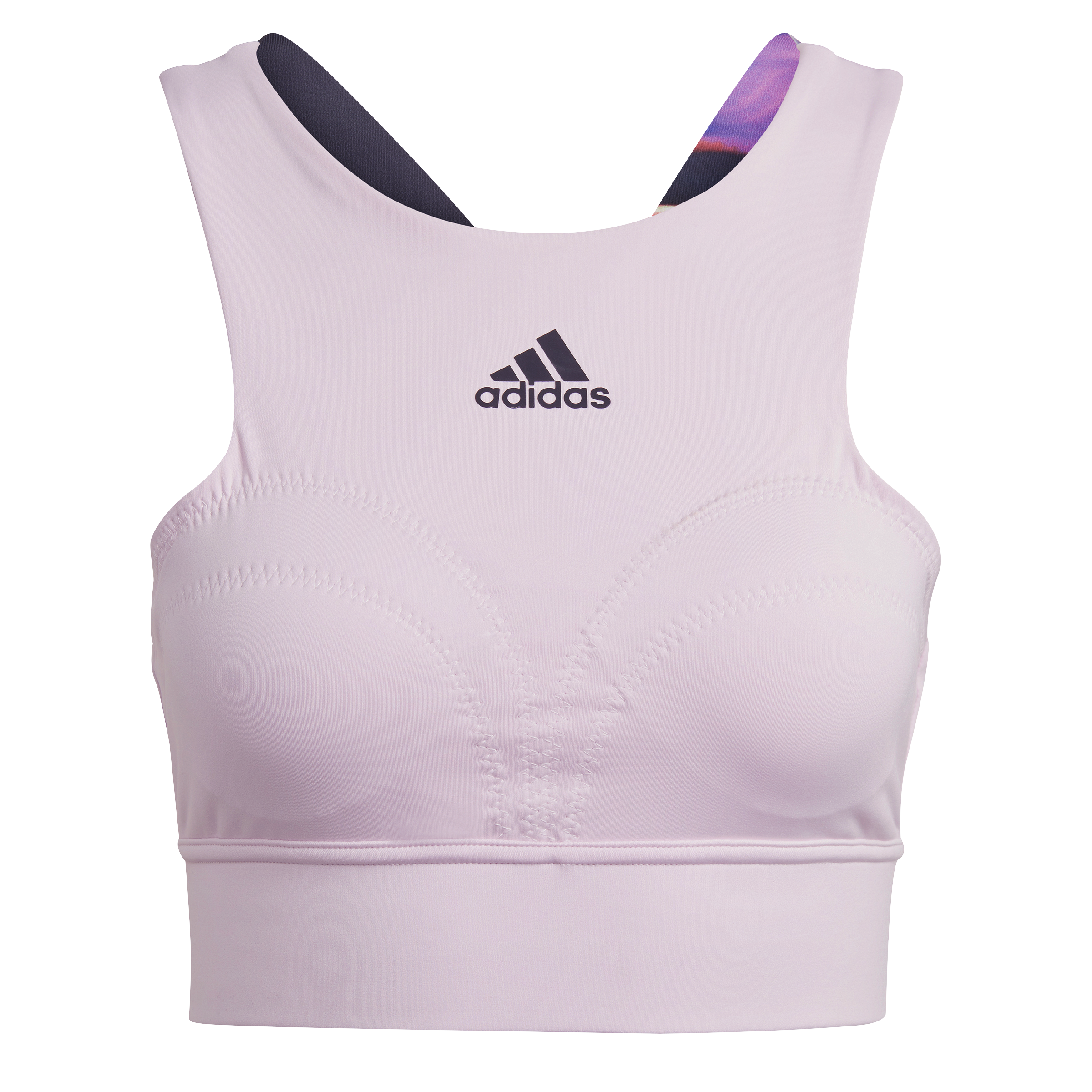 Womens Tennis Crossback Fitted Crop Tank