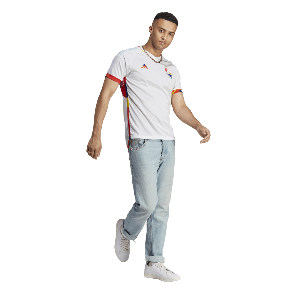 Mens Belgium World Cup 2022 Away Replica Jersey